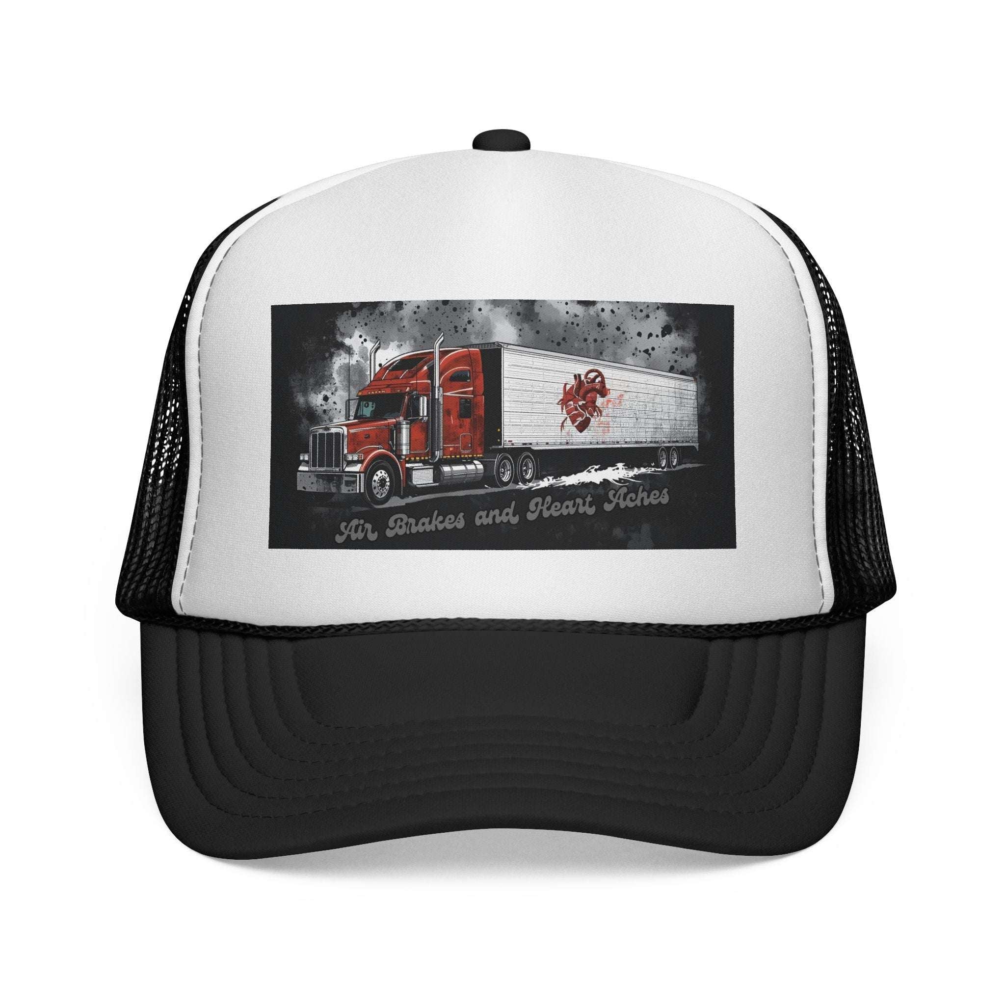 Air Brakes and Heart Aches Trucker Cap