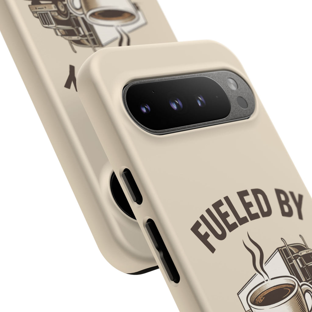 Coffee and Diesel Tough Phone Case