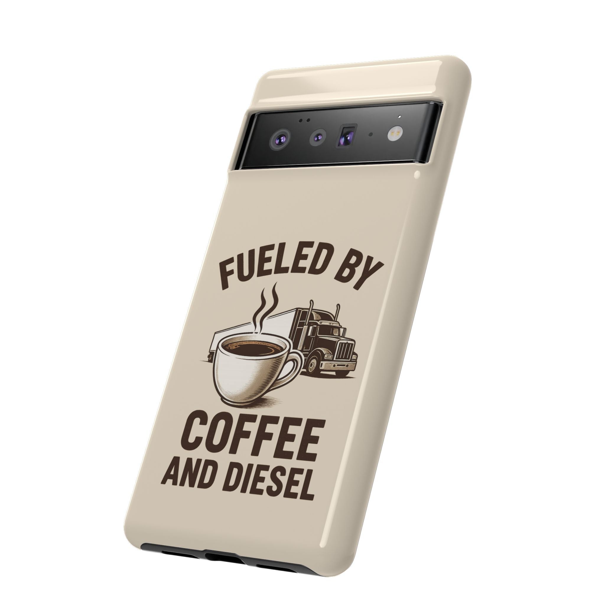 Coffee and Diesel Tough Phone Case