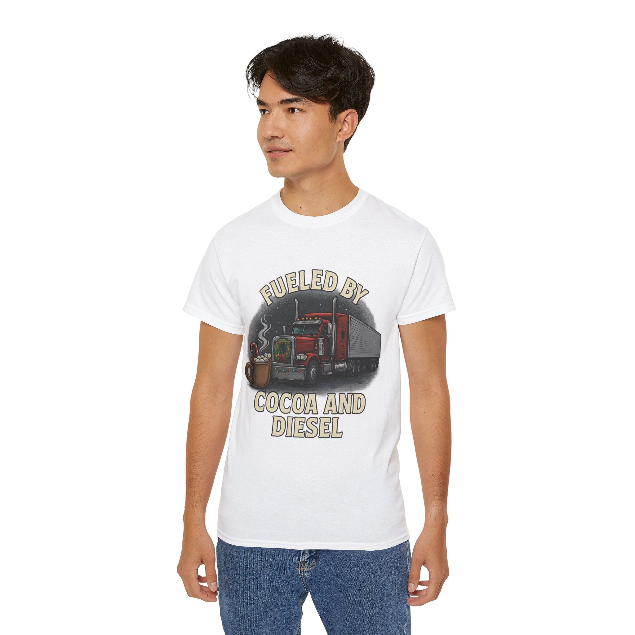 Fueled by Cocoa and Diesel Unisex Tee