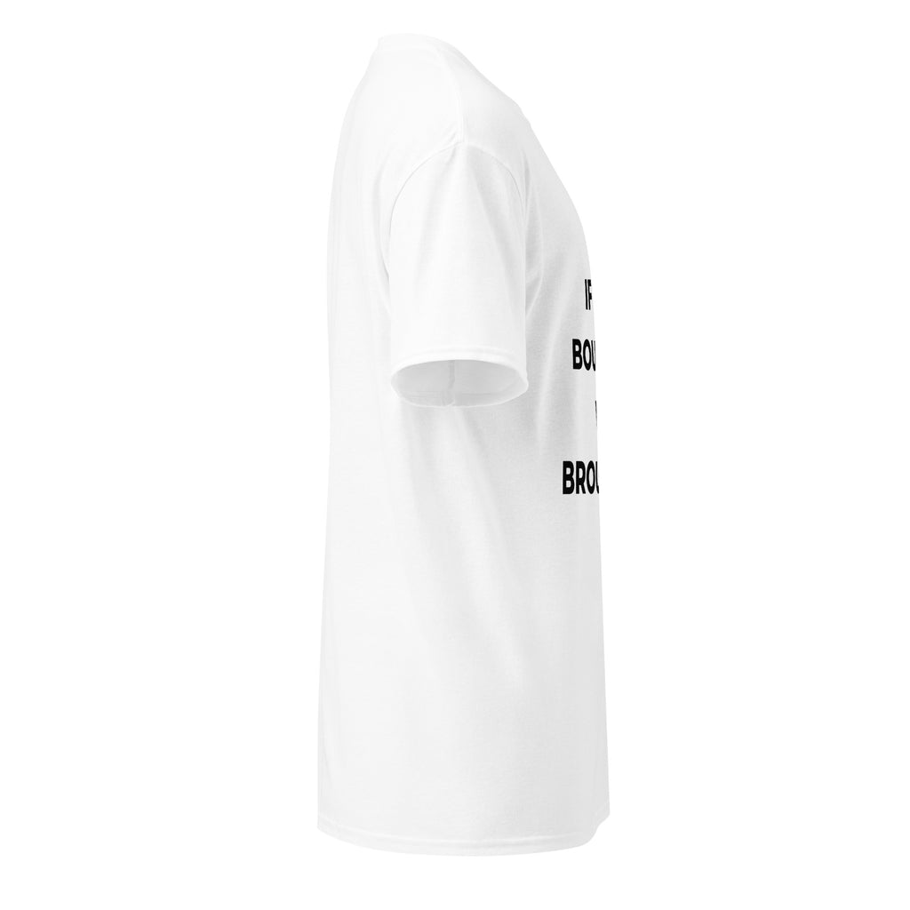 Trucker's Pride If You Bought It, We Brought It Trucker Performance T-Shirt, side view