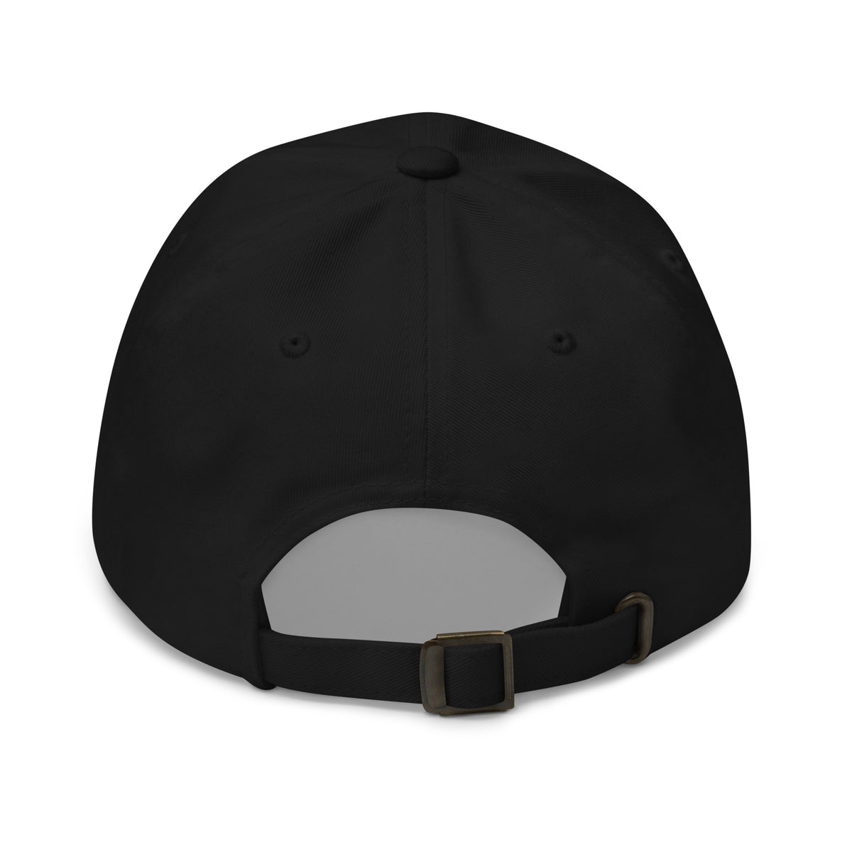 Trucker's Pride Our Office Has An Amazing View Everyday Trucker Cap in black, back view
