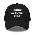 Trucker's Pride Pride In Every Mile Everyday Trucker Cap in black, front view
